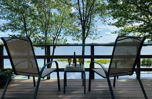 Wausau House | Home w/hot tub, game room, sauna on Lake Wausau near Granite Peak