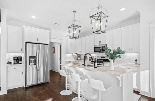 Bentonville House | Home with a fireplace, deck, washer/dryer, central AC - golf nearby