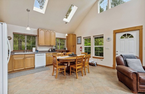Manzanita House | Home with lots of character! Surrounded by trees, close to Nehalem Bay State Park and the beach.