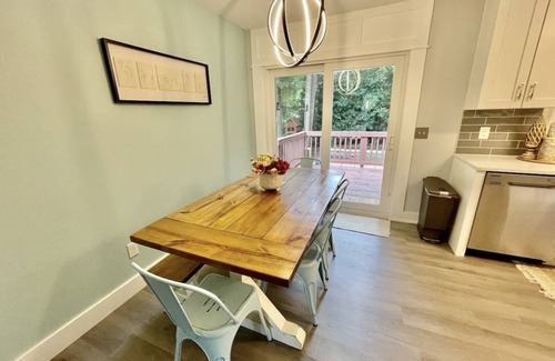Northeast Raleigh House | Home with pool sleeps 12, unique family friendly space in the heart of Raleigh