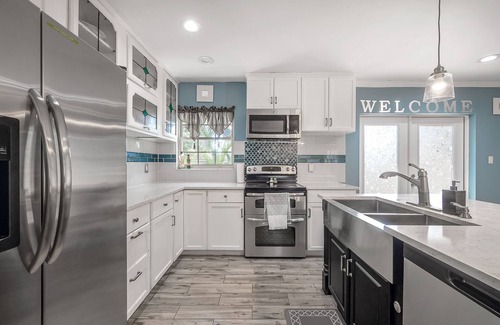 Bearss Plaza House | Home with view of the Hillsborough River, pet friendly