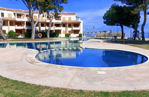 Alcanar Apartment | Homerez - 100 m away from the beach! Appartement for 4 ppl. with shared pool