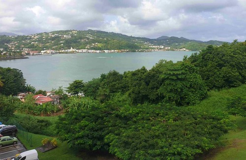 La Trinite Apartment | Homerez - Beautiful studio for 2 ppl. with sea view and balcony at La Trinité