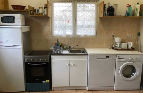 Poligny Apartment | Homerez - Charming Studio in Poligny of 80 m² with Garden View