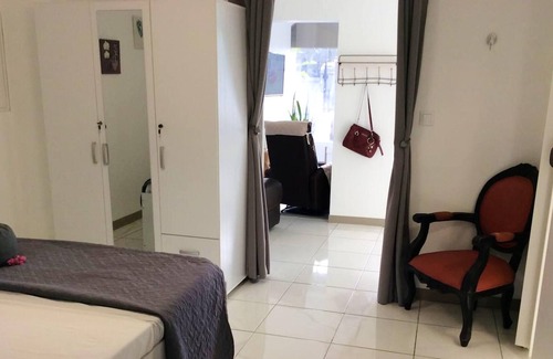 Le Port House | Homerez - House 15 km away from the beach for 4 ppl. with shared pool at Le Port