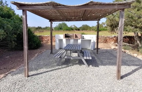 Es Cap de Barbaria House | Homerez - House 5 km from the beach for 6 pers. with garden in Formentera