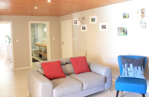 Vila Nova de Famalicao House | Homerez - House for 4 ppl. with shared pool, garden and balcony at Requião