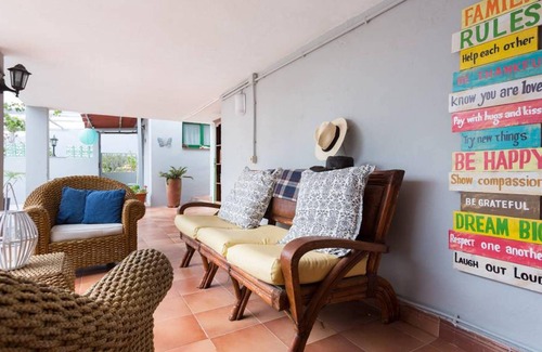 Arafo House | Homerez - Nice house 4 km away from the beach for 6 ppl. with sea view at Arafo