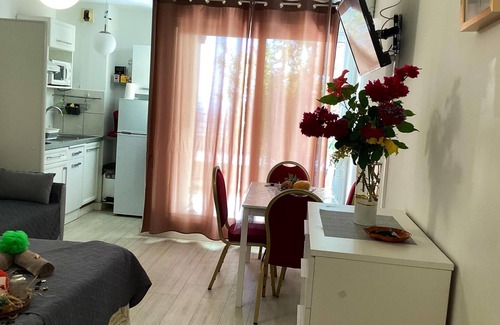 Saint-Denis Apartment | Homerez - Studio for 2 ppl. with sea view, garden and terrace at Saint-Denis