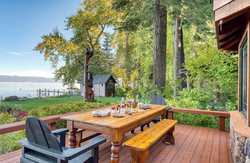 Homewood House | Homewood Lakefront by AvantStay | Private Beach & Lake Access + Views!