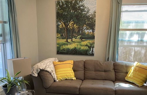 Crescent Lake Cottage | Homey cottage, short walk to lake - 5 min to downtown