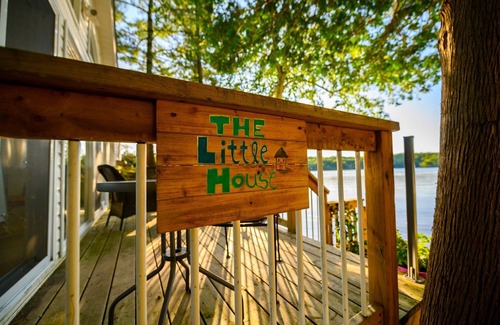 Frontenac Cottage | honeymoon cottage all yours, view, lakefront, hot tub