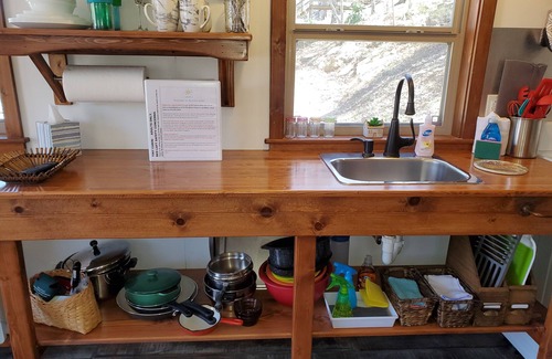 Garfield Cabin | Hoot Owl Cabins -Incredible Lakefront Cabin PLUS a 2nd Tiny Home