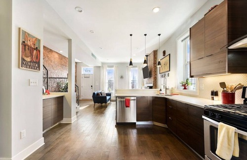 Mexican War Streets House | ★ HostWise Stays ★ Family Friendly, Great Area, Artist Abode!