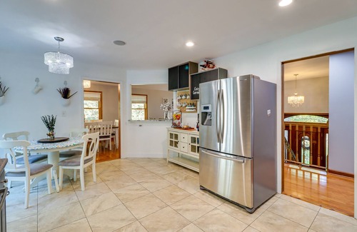 Reeders House | Hot Tub, Deck & Game Room: Spacious Poconos Escape