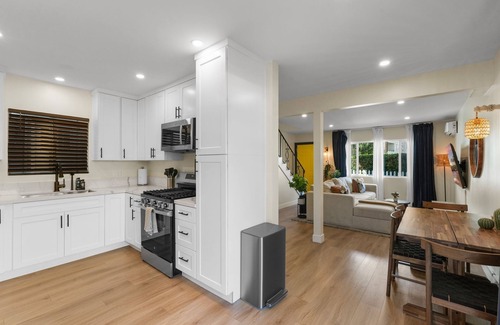 Alamitos Beach House | Hot Tub - EV Charger - Firepit - Spacious Garage!