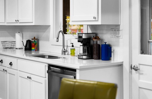 Johnson City House | Hot Tub, Fire Pit, Game Room, Block to Main St!