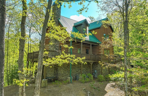 Franklin Cabin | Hot Tub & Fire Pit: Secluded Gem in Franklin