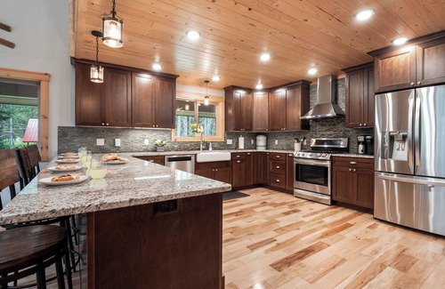 Island Park House | Hot Tub, Firepit, Large Deck, Game Room, Secluded Mtn Views, 20 min to Park | Yellowstone Escape