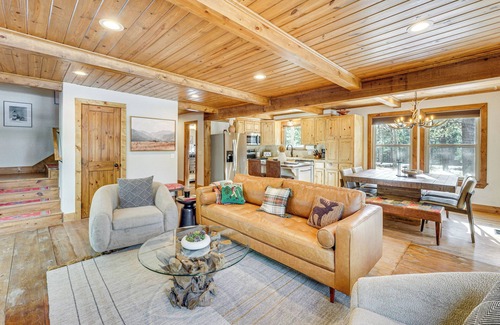 Angel Fire Cabin | Hot Tub + Fireplace: Cozy Angel Fire A-Frame Cabin