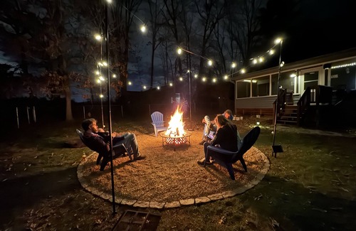 Hendersonville House | Hot Tub- Game Room- Firepit! 5mi to downtown