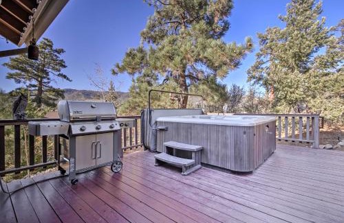 Castle Glen Estates House | Hot Tub, Game Room and 2 Decks Luxe Big Bear Home