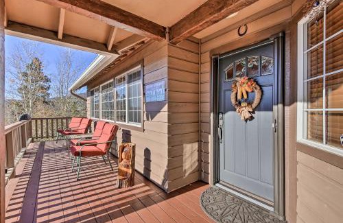 Castle Glen Estates House | Hot Tub, Game Room and 2 Decks Luxe Big Bear Home