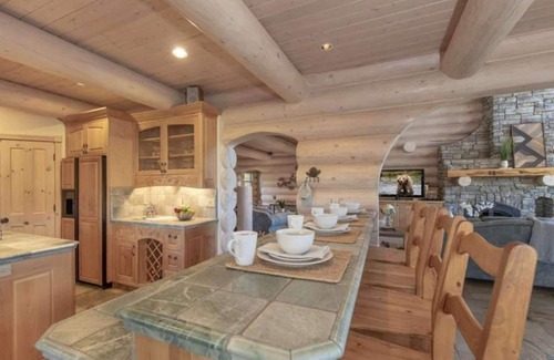 Castle Glen Estates Cabin | Hot Tub, Game Room, Large Deck w/Incredible View | Penticton Lodge by AvantStay