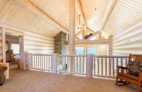 Castle Glen Estates Cabin | Hot Tub, Game Room, Large Deck w/Incredible View | Penticton Lodge by AvantStay
