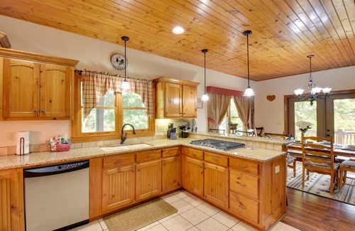 Ellijay Cabin | Hot Tub, Game Tables & Mtn Views: Ellijay Cabin