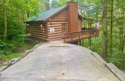 Townsend Cabin | Hot Tub❅Gas Fireplace❅King Bed❅Secluded❅Community Pool❅Cozy - BEARADISE