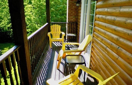 Lot 16 House | Hot tub, Play area, deck, fully loaded Log home seconds from a Provincial Park.