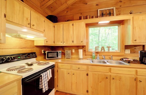 Vein Mountain Cabin | Hot Tub Soaks + Fireside Relaxation! Marion Cabin