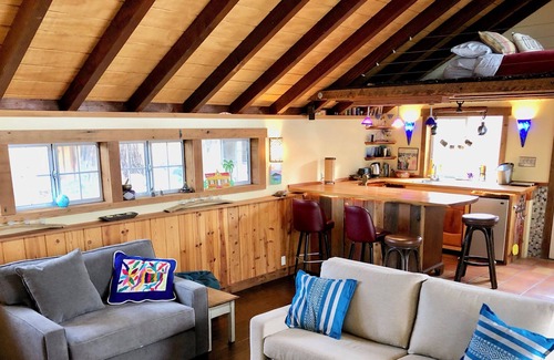 Petaluma Apartment | Hot Tub Under the Redwoods!