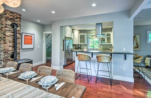 Meredith House | Hot Tub + Walk to Lakeside Dining: Meredith Home!