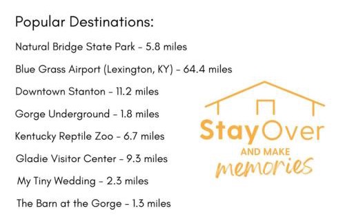 Stanton House | Hot Tub & WiFi - Birdsong - Red River Gorge KY