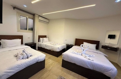 Giza Hotel | hotel in marvelous view infront of the pyramids directly with AC, WiFi.