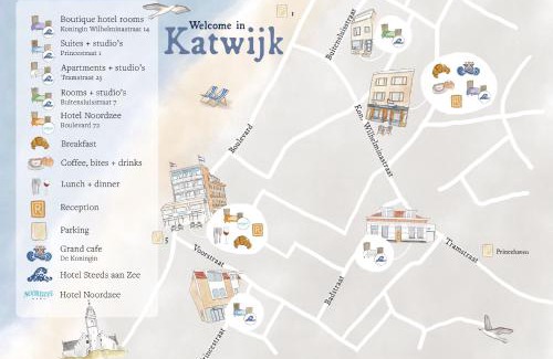 Municipality of Katwijk Apartment | Hotel Steeds aan Zee