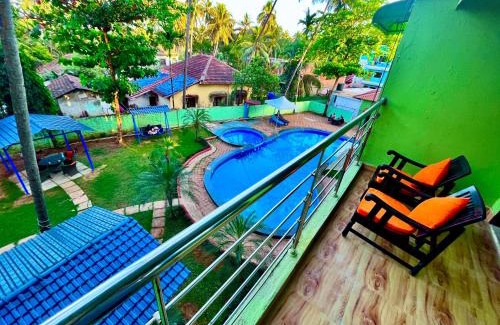 Calangute Hotel | Hotel The Golden Shivam Resort - Big Swimming Pool Resort In Goa M70565-84665