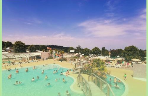 Houlgate Other | Houlgate - 254 - RARE VUE MER Magnifique Mobilhome 6 pers 3 chambres 2 SDB sur Camping 5 étoiles