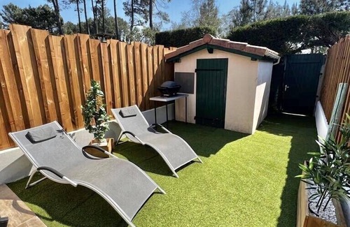 Biscarrosse House | HOUSE 1*- 6 pers. COMFORT & RELAXATION ON THE TERRACE - BISCARROSSE (LAKE & GOLF)