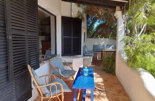 Formentera House | House 200m from the sea with large terrace, sea views, air conditioning, garden, max 6 pax