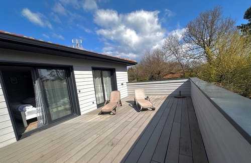 Le Teich House | House 4 Bedrooms for 8 with solarium