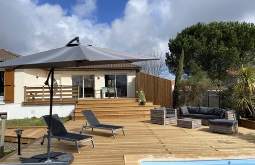 Biscarrosse House | House 8/10 pers with swimming pool