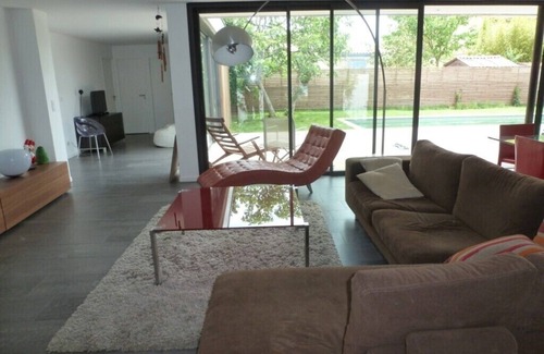 Cugnaux House | House contemporary architect in wood and concrete