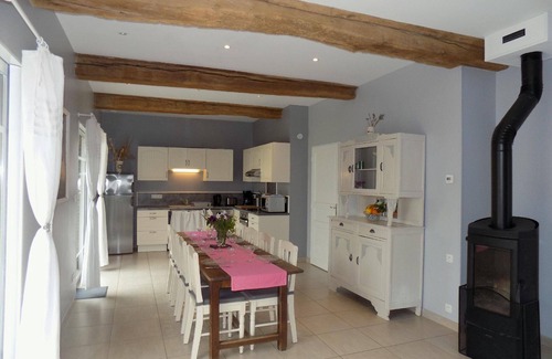 Saint-Crespin House | House in Saint-Crespin with Terrace, Barbecue and Garden