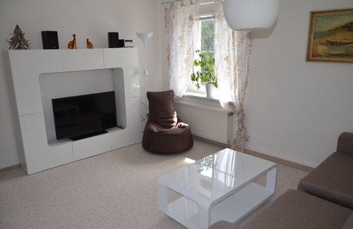 Frankenhain Apartment | House Lütsche - right on the lake in the Thuringian Forest