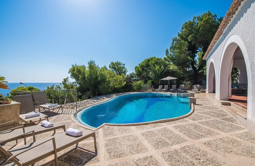 Provensals House | House Mallorca Ram de Mar with sea view and pool