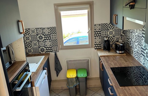 Quiberville House | House on fenced land, sea view, pets allowed.