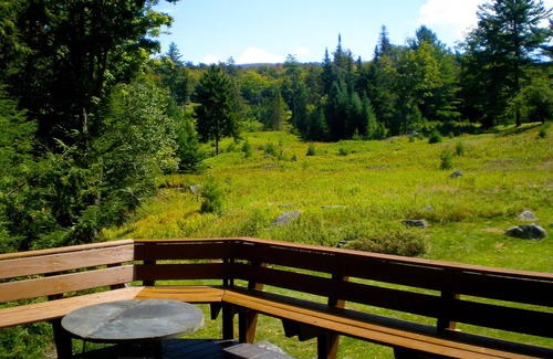 Blue Mountain Lake House | House on Private Meadow with Mountain View